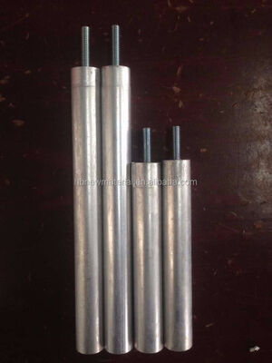 Corrosion Resistant Magnesium Anode Rod ISO9001:2008 Certified for Water Heaters with Custom Size Options