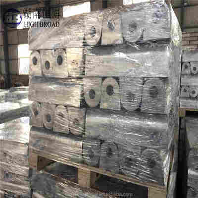 ASTM G97 Certified D Shape Marine Sacrificial Anode for Cathodic Protection