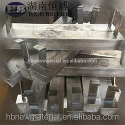 ASTM G97 Certified D Shape Marine Sacrificial Anode for Cathodic Protection