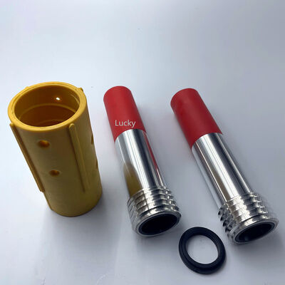 Boron Carbide Sandblasting Nozzle with M14x1.5 Coarse Thread, HRA 93+ Hardness, and 600°C Max Temperature