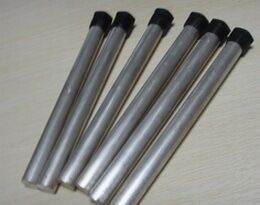 35mm Magnesium Alloy Heavy-Duty Hex Anode Rod M27 Thread 1200mm Marine Grade for Marine Condenser