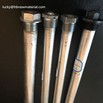 Diameter 9mm 11mm 16mm 19mm 21mm 26mm Customized Magnesium Anode Rods Smooth Surface Finish Designed for Corrosion Control