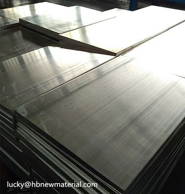 Tolerance ±005mm Magnesium Alloy Plate Featuring Magnesium Alloys WE43 ZK60 AZ80 and Tensile Strength ≥160MPa Ideal for Structural