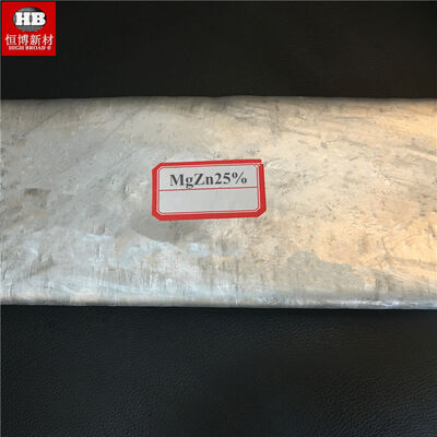 Magnesium Zinc Master Alloy Zn30Mg70