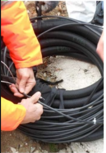 Double Interlocking Stitch Acid-Resistant Jacketed MMO Linear Anode with pH Resistance 2-12 and 500N Tensile Strength