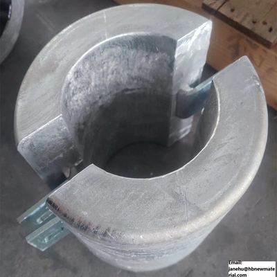 Mud Zone Low Resistivity Aluminum Sacrificial Anode 1000x200x150mm 81kg Al-Zn-In-Sn Alloy for Seabed Pipeline Protection
