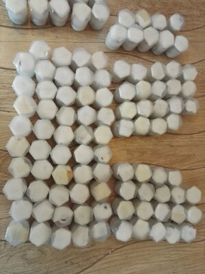 Boron Carbide Nozzle with M10x1.0 Fine Thread and 50x15mm Compact Design for Precision Sandblasting
