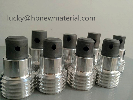 Hot Pressed Boron Carbide Nozzle B4C Angular Type Extremely Hard And Durable