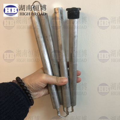 Hex Plug 44 &quot; Magnesium Anode , Flexible Anode Rods For Water Heaters