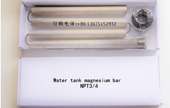 Boiler And Water Heater Anode Rod , Flexible Type Aluminum Zinc Anode Rod