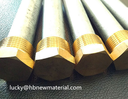 AZ31 Magnesium Water Heater Anode Rod Extruded Metal Parts For Hot Water Heater