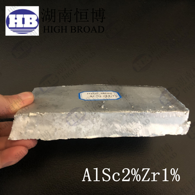 Aluminium Scandium Zirconium AlSc2Zr1 Aluminium Master Alloys