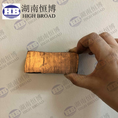 CuLi5 Lithium Master Alloy Ingot 4.5-5.5% Content High Purity Casting Additive for Aluminum Grain Refinement