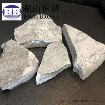 Zinc Manganese Master Alloy Ingot ZnMn10% ZnLa ZnLi ZnY ZnRe For Refine Grain