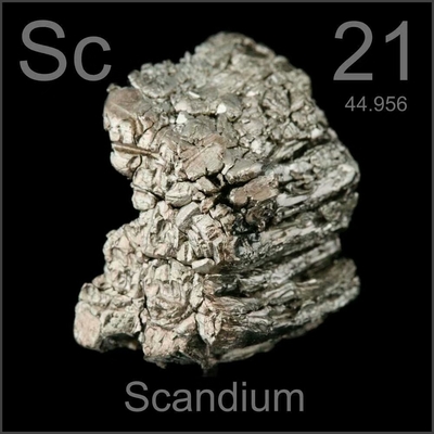 CAS 7440-20-2 2.99 g/cm3 Sc Scandium Metal 99.9