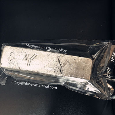 Magnesium Yttrium MgY30 MgY25 Master Alloy Ingot Grain Refiner for Aerospace Automotive Magnesium Casting