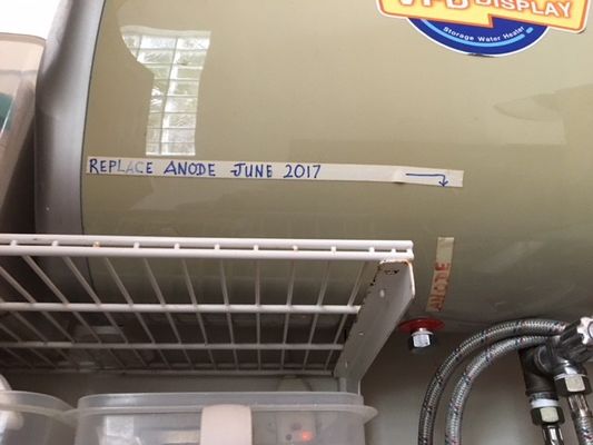 Hex Plug 44 " Magnesium Anode , Flexible Anode Rods For Water Heaters