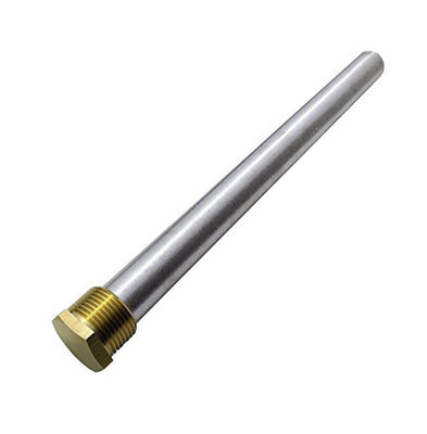 25mm Zinc Alloy Heavy-Duty Anode Rod 1 NPT 1200mm Large System Odor Control for Industrial Heat Exchanger