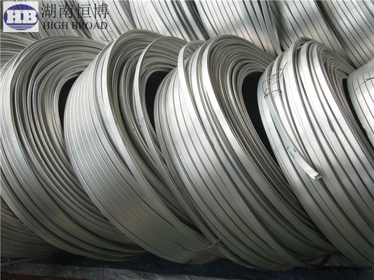 HP Extruded magnesium ribbon anode for protect high resistivity electrolyte tanks