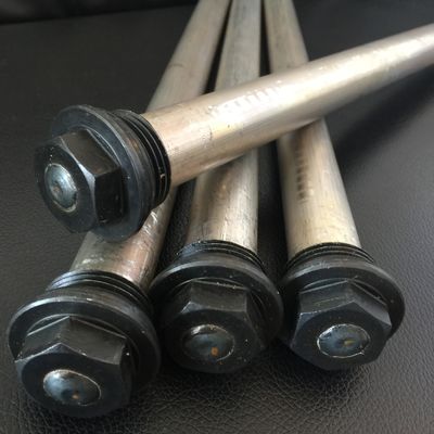 Aluminum / Zinc / Magnesium Water Heater Anode Rod For Electric / Solar Tanks MgAlZn alloys