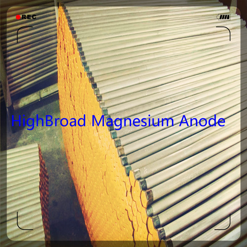 16mm Magnesium AZ31 Mini Anode Rod M8 Thread 250mm Compact Protection for Small Boiler
