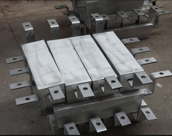 Aluminum Pier / piling anodes Cathodic protection , Aluminium Anodes