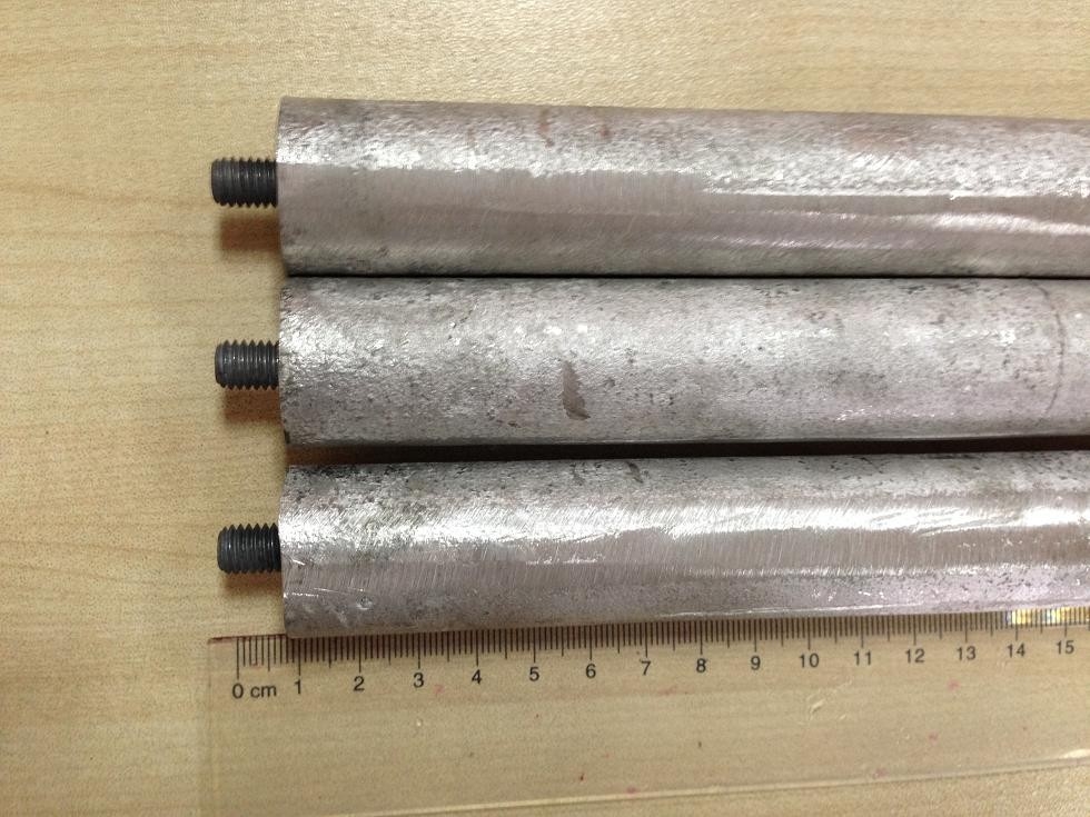 Magnesium Alloy Material Water Heater Anode Rod With Stainless Steel Plug NPT 3/4&quot;