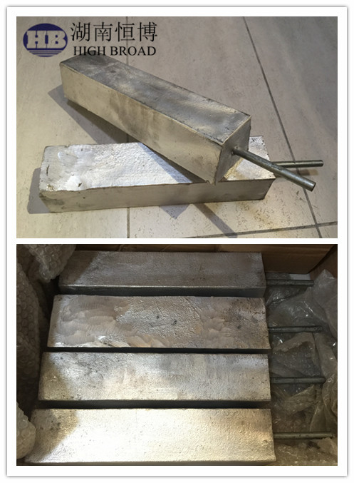 Al Zn In Alloy Aluminum Anode Used In Salt Fresh And Brackish Waters