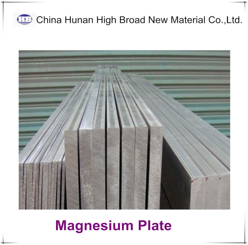 99.95% Pure Magnesium Alloy Sheet / Plate For CNC Engraving / Embossing