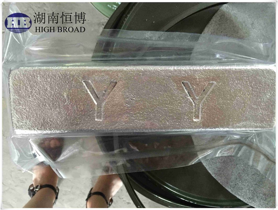 Magnesium Yttrium Master Alloy MgY30 Ingot with 30% Yttrium Content for Heat Resistant Alloys and Grain Refinement