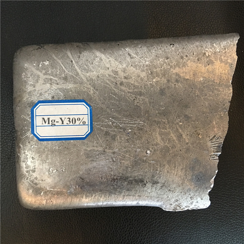 Mg-Y Mg-Y 30 Magnesium Yttrium Master Rare Earth Alloy Semi - Casting Process