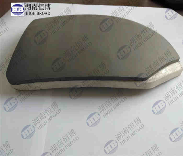 Silicon Carbide Ceramic Bulletproof Plates Good Heat Dissipation Sic Ceramic Plate