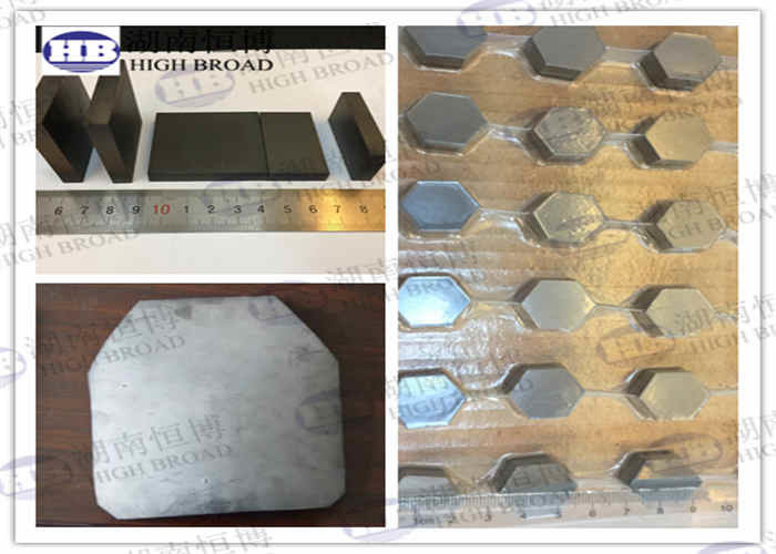 High Hardness Bulletproof Plates , SiC / Silicon Carbide Ballistic Plate