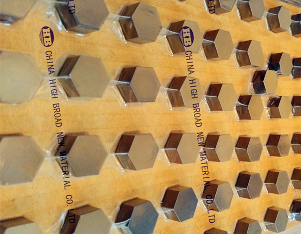 Silicon Carbide Hexagon plates for bullet-proof armor car or Body armor