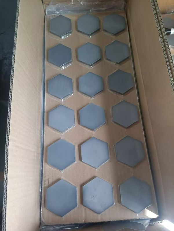 Chemical Resistance Square Ballistic Ceramic Plate with Silicon Carbide Boron Carbide and HV3300 Hardness