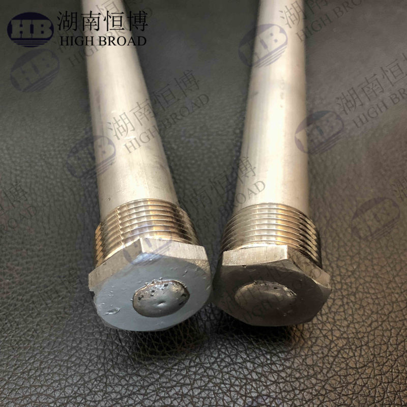 Zinc Aluminum AZ63 AZ31 Magnesium Anode Rods 9mm-26mm Diameter Malleable Corrosion Resistant