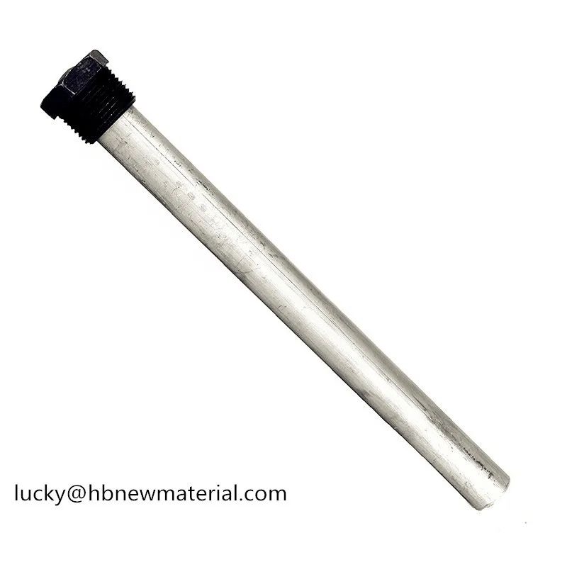 Customized Impedance Smooth Surface MgMn MgAlZn Magnesium Anode for Industrial Corrosion Protection
