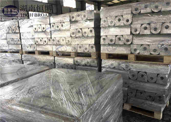 Smooth Surface Magnesium Anodes Various Size Fit Brackish Water And Fresh Water 17 lbs 32 lbs 60 lbs