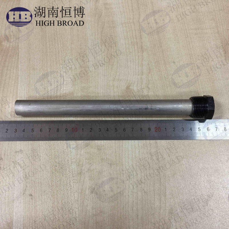 16mm Diameter Solar Water Heater Anode Rods For Steel Tanks High Tensile Strength