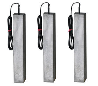 Cooling Tower Aluminum Sacrificial Anode Cylinder Type 350x80mm Flange Mount 7.5kg Al-Zn-In Industrial Water Protection