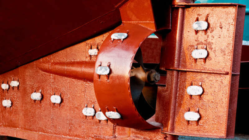 Customized Aluminum Anode Hex Steel Caps For Cathodic Protection Of Seawater And Offshore Structures