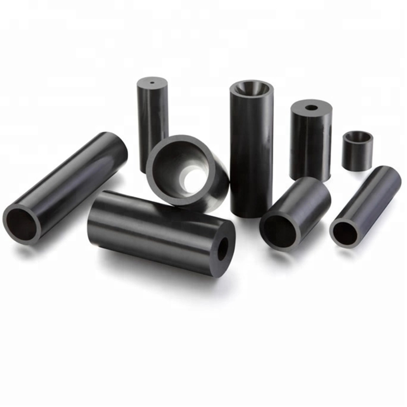 Hot Pressed Boron Carbide Sandblasting Nozzle Core Insert with HRA 93+ Hardness and 35x20mm Dimensions