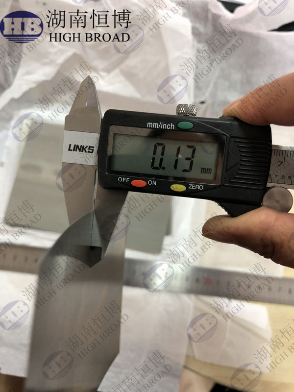 0.1mm 0.3 mm  Pure Magnesium Foil Super Thin Sheet Mg 99.9% Min ISO Passed