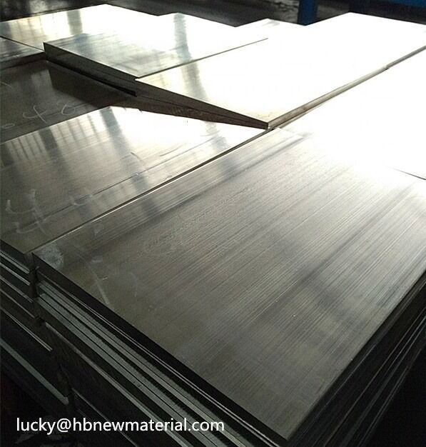 Tolerance ±005mm Magnesium Alloy Plate Featuring Magnesium Alloys WE43 ZK60 AZ80 and Tensile Strength ≥160MPa Ideal for Structural