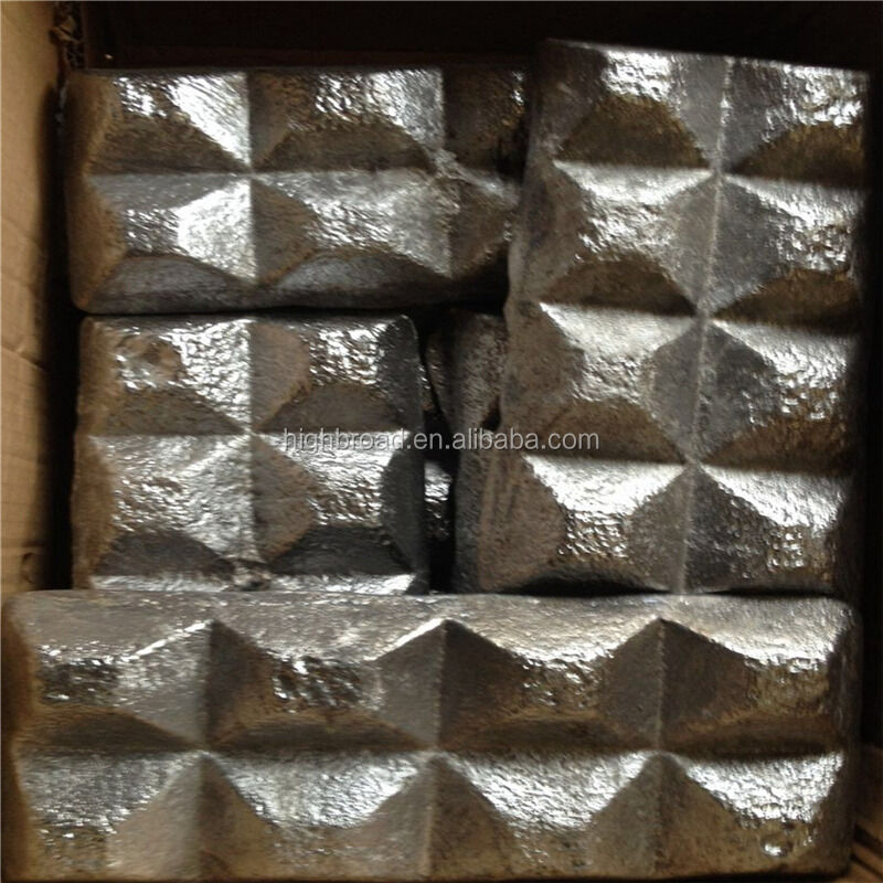 AlMo10 Aluminum Molybdenum Master Alloy Lump 10-40 mm with 10% Molybdenum Content for High Temperature Aluminum Alloy Melting and Low Segregation