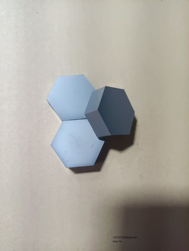 Pressureless Sintered Ceramic Ballistic Tile in 50x50mm Square and 30x30mm Hexagonal for Bulletproof Protection