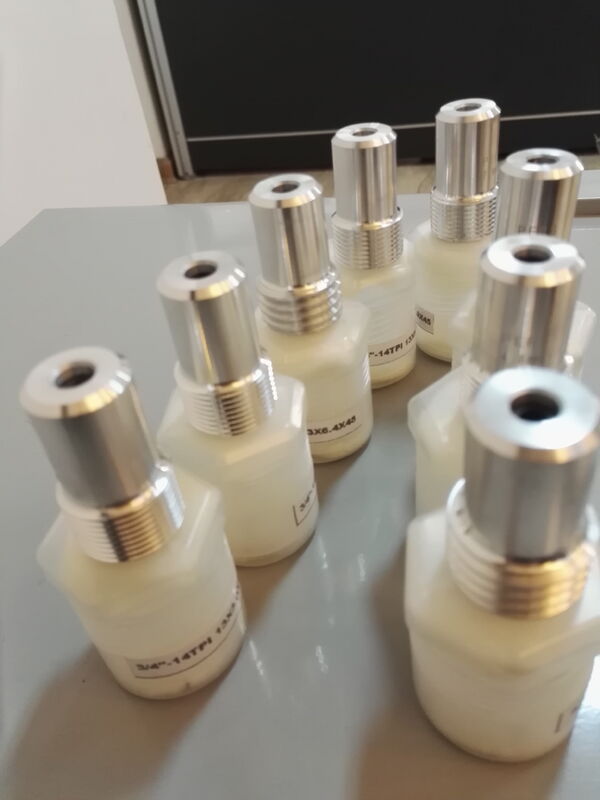 Hot Pressed Boron Carbide Venturi Sandblasting Nozzle 35x6mm B4C Ceramic Blast Tip for High Wear Resistance