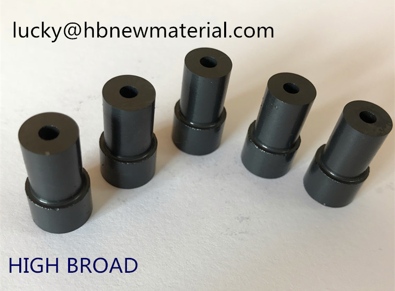 Custom Made Hot Press Boron Carbide Nozzle For Cleaning , 5-100mm Length