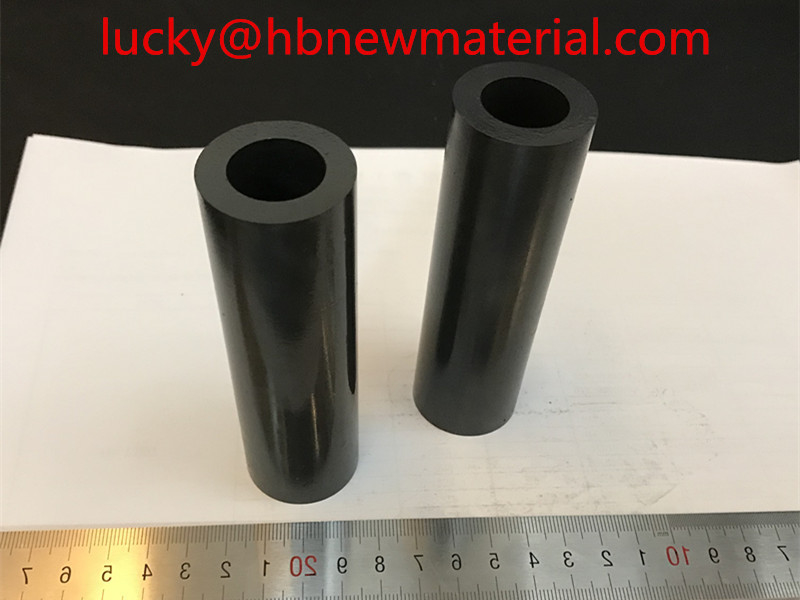 Customzied Boron Carbide Nozzle , Big B4C Blasting Nozzle Insert Hot Pressed