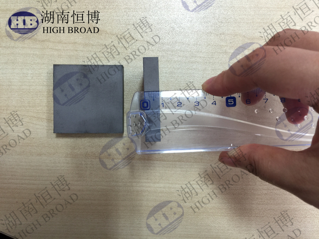 Boron Carbide Hot Rectangular Bulletproof Vest Plates High Temperature Resistant